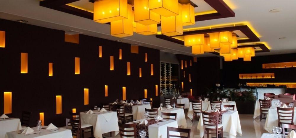 Carnaval Hotel Casino Encarnación Exteriör bild Restaurant interior